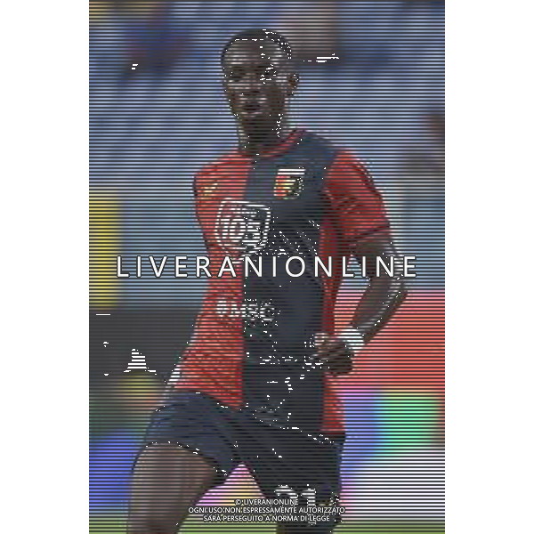 TVRG Kelvin Yeboah (Genoa) Genoa vs Spal Genova 18-10-2022 Stadio Luigi Ferraris - Marassi Coppa Italia Frecciarossa - 16mi di finale foto Roberto Garavaglia/ag. Aldo Liverani sas