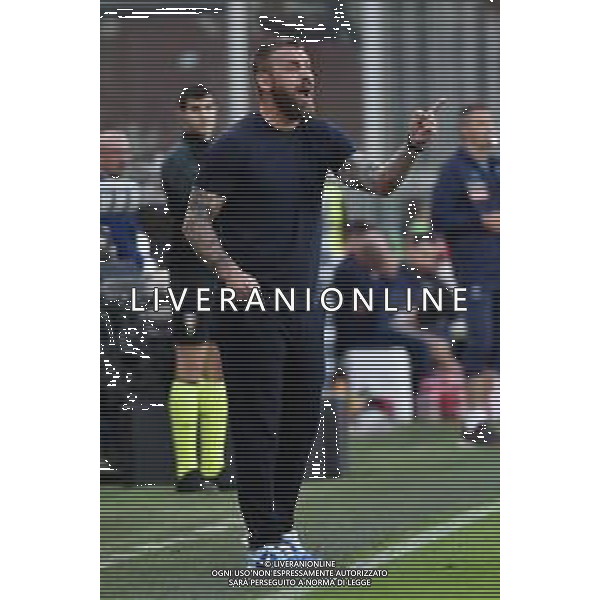 TVRG Daniele De Rossi allenatore Spal Genoa vs Spal Genova 18-10-2022 Stadio Luigi Ferraris - Marassi Coppa Italia Frecciarossa - 16mi di finale foto Roberto Garavaglia/ag. Aldo Liverani sas