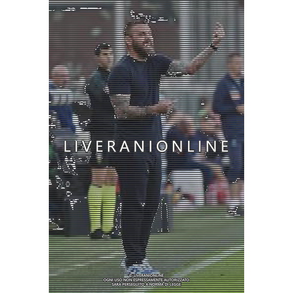 TVRG Daniele De Rossi allenatore Spal Genoa vs Spal Genova 18-10-2022 Stadio Luigi Ferraris - Marassi Coppa Italia Frecciarossa - 16mi di finale foto Roberto Garavaglia/ag. Aldo Liverani sas