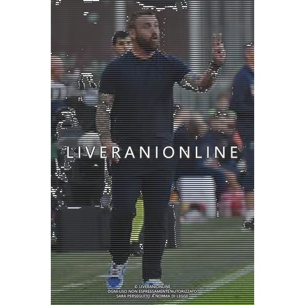 TVRG Daniele De Rossi allenatore Spal Genoa vs Spal Genova 18-10-2022 Stadio Luigi Ferraris - Marassi Coppa Italia Frecciarossa - 16mi di finale foto Roberto Garavaglia/ag. Aldo Liverani sas