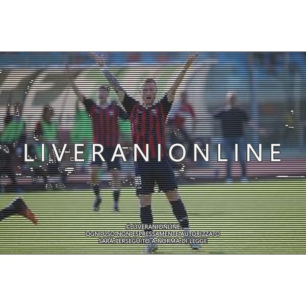 19-10-2022 STADIO ROMEO GALLI IMOLESE -CARRARESE NELLA FOTO GIANMARCO DE FEO ESULTA DOPO IL GOL DELL\'IMOLESE ©SANNA / AGENZIA ALDO LIVERANI SAS
