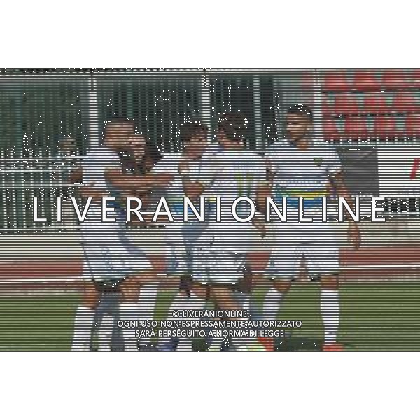 19-10-2022 STADIO ROMEO GALLI IMOLESE-CARRARESE NELLA FOTO L\'ESULTANZA DI ALESSANDRO CAPELLO PER IL GOL DELLA CARRARESE ©SANNA / AGENZIA ALDO LIVERANI SAS