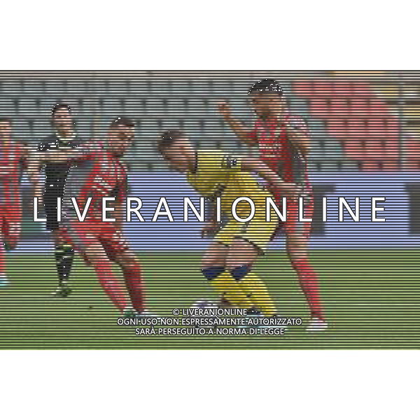 TVRG Nicholas Bonfanti (Modena) Cremonese vs Modena Cremona 20-10-2022 Stadio Giovanni Zini Coppa Italia Frecciarossa - 16mi di finale foto Roberto Garavaglia/ag. Aldo Liverani sas / AGENZIA ALDO LIVERANI SAS