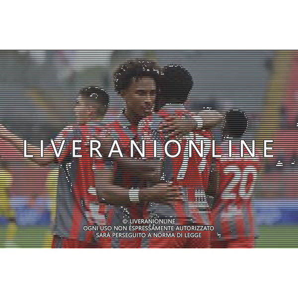 TVRG esultanza Cremonese dopo il gol dell\'1 a 0 Cremonese vs Modena Cremona 20-10-2022 Stadio Giovanni Zini Coppa Italia Frecciarossa - 16mi di finale foto Roberto Garavaglia/ag. Aldo Liverani sas / AGENZIA ALDO LIVERANI SAS