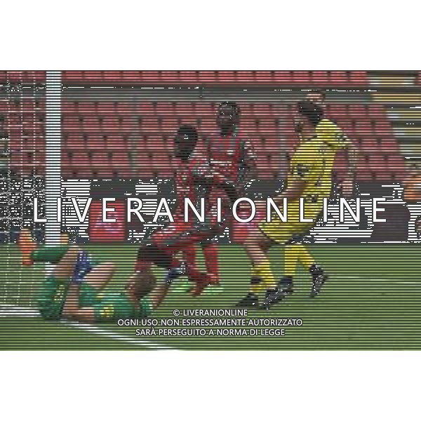 TVRG Felix Afena-Gyan (Cremonese) segna il gol del 2 a 0 Cremonese vs Modena Cremona 20-10-2022 Stadio Giovanni Zini Coppa Italia Frecciarossa - 16mi di finale foto Roberto Garavaglia/ag. Aldo Liverani sas / AGENZIA ALDO LIVERANI SAS