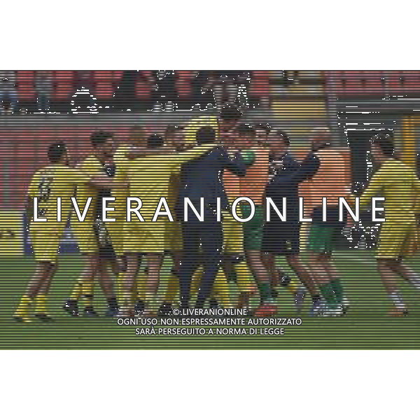 TVRG esultanza Mdena dopo il gol del 2 a 2 Cremonese vs Modena Cremona 20-10-2022 Stadio Giovanni Zini Coppa Italia Frecciarossa - 16mi di finale foto Roberto Garavaglia/ag. Aldo Liverani sas / AGENZIA ALDO LIVERANI SAS