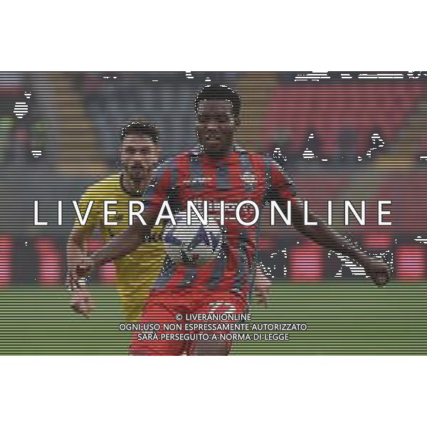 TVRG David Okereke (Cremonese) Cremonese vs Modena Cremona 20-10-2022 Stadio Giovanni Zini Coppa Italia Frecciarossa - 16mi di finale foto Roberto Garavaglia/ag. Aldo Liverani sas / AGENZIA ALDO LIVERANI SAS