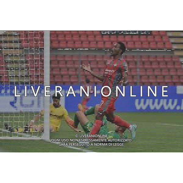 TVRG David Okereke (Cremonese) delusione dopo occasione da gol fallita Cremonese vs Modena Cremona 20-10-2022 Stadio Giovanni Zini Coppa Italia Frecciarossa - 16mi di finale foto Roberto Garavaglia/ag. Aldo Liverani sas / AGENZIA ALDO LIVERANI SAS