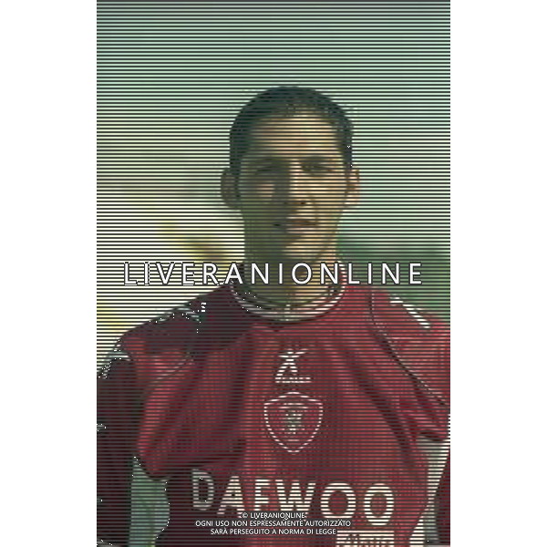 2000-2001 PERUGIA PRIMI PIANI ROSA GIOCATORI NELLA FOTO MARCO MATERAZZI AG ALDO LIVERANI SAS