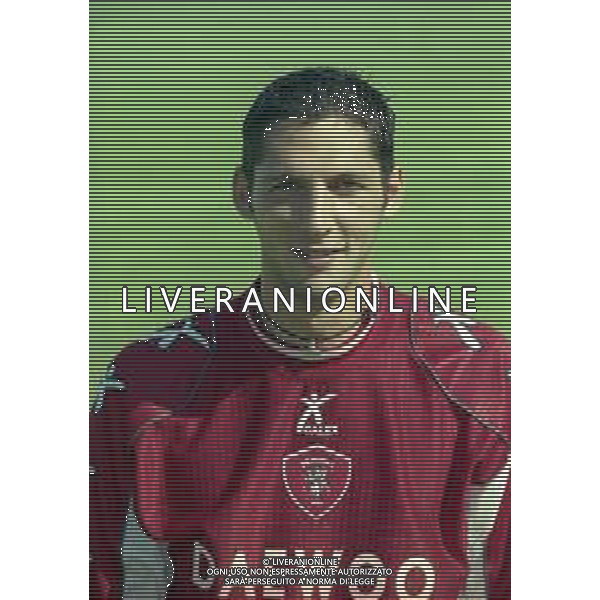 2000-2001 PERUGIA PRIMI PIANI ROSA GIOCATORI NELLA FOTO MARCO MATERAZZI AG ALDO LIVERANI SAS