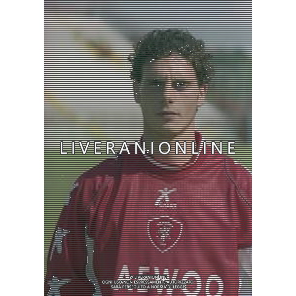 2000-2001 PERUGIA PRIMI PIANI ROSA GIOCATORI NELLA FOTO EMILIANO TESTINI AG ALDO LIVERANI SAS