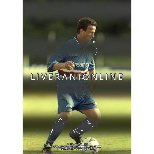 1999-2000 VAL DI FIEMME-PARTITA AMICHEVOLE SAMPDORIA CALCIO NELLA FOTO FRANCESCO FLACHI AG ALDO LIVERANI SAS