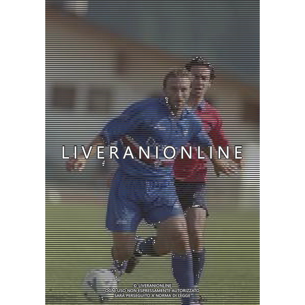 1999-2000 VAL DI FIEMME-PARTITA AMICHEVOLE SAMPDORIA CALCIO NELLA FOTO NENAD SAKIC AG ALDO LIVERANI SAS
