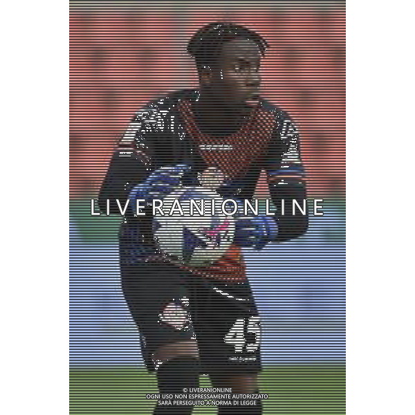 TVRG Mouhamadou Fallou Sarr (Cremonese) Cremonese vs Modena Cremona 20-10-2022 Stadio Giovanni Zini Coppa Italia Frecciarossa - 16mi di finale foto Roberto Garavaglia/ag. Aldo Liverani sas / AGENZIA ALDO LIVERANI SAS