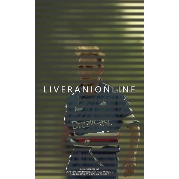 1999-2000 VAL DI FIEMME-PARTITA AMICHEVOLE SAMPDORIA CALCIO NELLA FOTO MARCO SGRO\' AG ALDO LIVERANI SAS