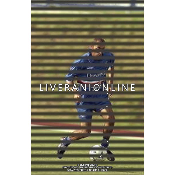 1999-2000 VAL DI FIEMME-PARTITA AMICHEVOLE SAMPDORIA CALCIO NELLA FOTO CARMINE ESPOSITO AG ALDO LIVERANI SAS