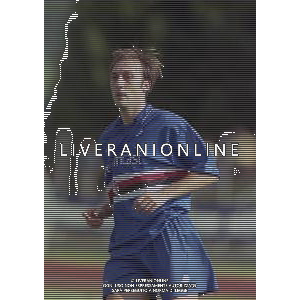1999-2000 VAL DI FIEMME-PARTITA AMICHEVOLE SAMPDORIA CALCIO NELLA FOTO VITTORIO TOSTO AG ALDO LIVERANI SAS