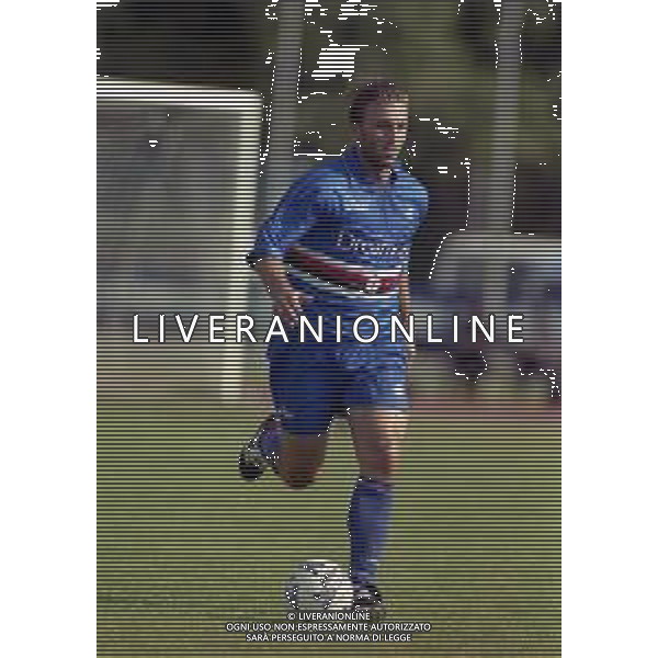 1999-2000 VAL DI FIEMME-PARTITA AMICHEVOLE SAMPDORIA CALCIO NELLA FOTO NENAD SAKIC AG ALDO LIVERANI SAS