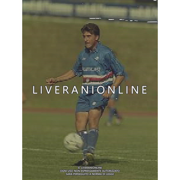 1999-2000 VAL DI FIEMME-PARTITA AMICHEVOLE SAMPDORIA CALCIO NELLA FOTO STEFANO CASALE AG ALDO LIVERANI SAS