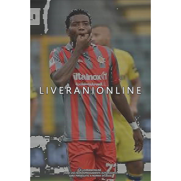 TVRG David Okereke (Cremonese) Cremonese vs Modena Cremona 20-10-2022 Stadio Giovanni Zini Coppa Italia Frecciarossa - 16mi di finale foto Roberto Garavaglia/ag. Aldo Liverani sas / AGENZIA ALDO LIVERANI SAS