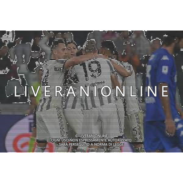 Torino 21.10.2022 Allianz Stadium ©Manuela Viganti/Agenzia Aldo Liverani Juventus vs Empoli Campionato Calcio Serie A TIM 2022/2023 11a giornata Nella foto: esultanza juventus dopo il gol di adrien rabiot / AGENZIA ALDO LIVERANI SAS