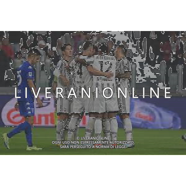 Torino 21.10.2022 Allianz Stadium ©Manuela Viganti/Agenzia Aldo Liverani Juventus vs Empoli Campionato Calcio Serie A TIM 2022/2023 11a giornata Nella foto: esultanza juventus dopo il gol di adrien rabiot / AGENZIA ALDO LIVERANI SAS