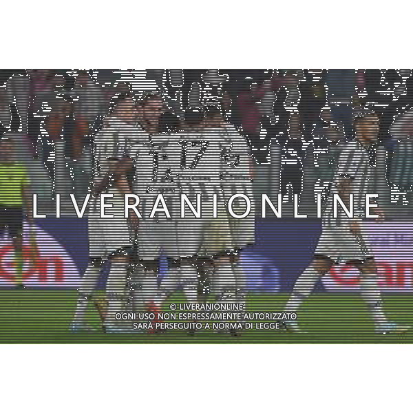 Torino 21.10.2022 Allianz Stadium ©Manuela Viganti/Agenzia Aldo Liverani Juventus vs Empoli Campionato Calcio Serie A TIM 2022/2023 11a giornata Nella foto: esultanza juventus dopo il gol di adrien rabiot / AGENZIA ALDO LIVERANI SAS