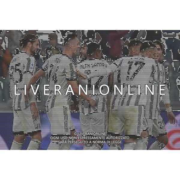 Torino 21.10.2022 Allianz Stadium ©Manuela Viganti/Agenzia Aldo Liverani Juventus vs Empoli Campionato Calcio Serie A TIM 2022/2023 11a giornata Nella foto: esultanza juventus dopo il gol di adrien rabiot / AGENZIA ALDO LIVERANI SAS