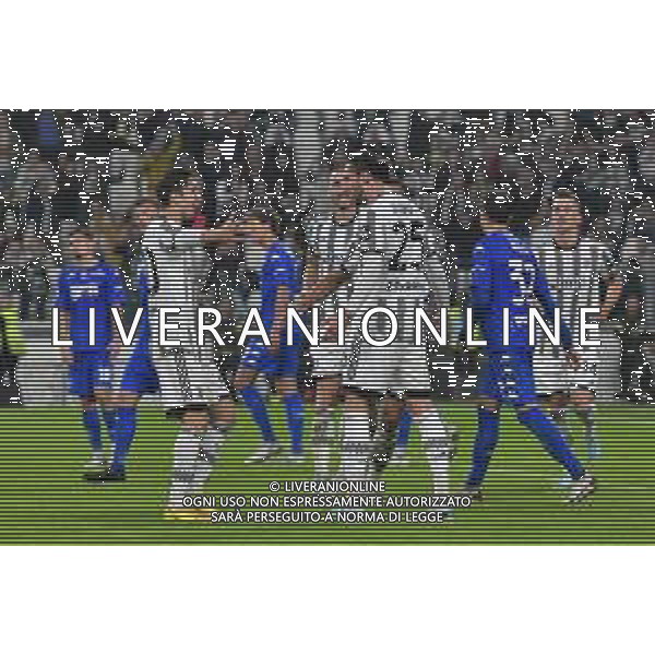 Torino 21.10.2022 Allianz Stadium ©Manuela Viganti/Agenzia Aldo Liverani Juventus vs Empoli Campionato Calcio Serie A TIM 2022/2023 11a giornata Nella foto: esultanza juventus dopo il gol di adrien rabiot / AGENZIA ALDO LIVERANI SAS
