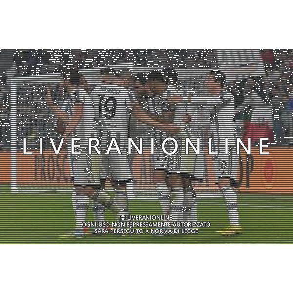 Torino 21.10.2022 Allianz Stadium ©Manuela Viganti/Agenzia Aldo Liverani Juventus vs Empoli Campionato Calcio Serie A TIM 2022/2023 11a giornata Nella foto: esultanza juventus dopo il gol di adrien rabiot / AGENZIA ALDO LIVERANI SAS