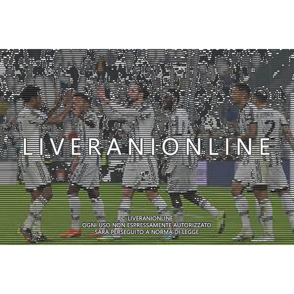 Torino 21.10.2022 Allianz Stadium ©Manuela Viganti/Agenzia Aldo Liverani Juventus vs Empoli Campionato Calcio Serie A TIM 2022/2023 11a giornata Nella foto: esultanza juventus dopo il gol di adrien rabiot / AGENZIA ALDO LIVERANI SAS