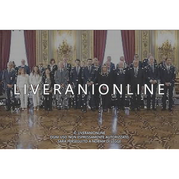 22-10-2022 ROMA QUIRINALE GIURAMENTO DEL GOVERNO DI ON. GIORGIA MELONI NELLA FOTO LA SQUADRA DEI MINISTRI CON IL CAPO DI STATO SERGIO MATTARELLA FOTO FRANCESCO AMMENDOLA UFFICIO STAMPA PRESIDENZA DELLA REPUBBLICA ITALIANA AG ALDO LIVERANI SAS