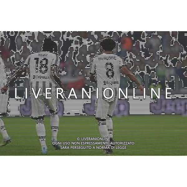 Torino 21.10.2022 Allianz Stadium ©Manuela Viganti/Agenzia Aldo Liverani Juventus vs Empoli Campionato Calcio Serie A TIM 2022/2023 11a giornata Nella foto: esultanza weston mckennie e moise kean dopo il gol / AGENZIA ALDO LIVERANI SAS
