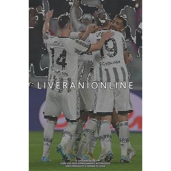 Torino 21.10.2022 Allianz Stadium ©Manuela Viganti/Agenzia Aldo Liverani Juventus vs Empoli Campionato Calcio Serie A TIM 2022/2023 11a giornata Nella foto: esultanza juventus dopo il gol di adrien rabiot / AGENZIA ALDO LIVERANI SAS