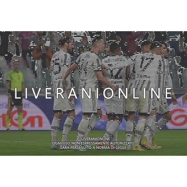 Torino 21.10.2022 Allianz Stadium ©Manuela Viganti/Agenzia Aldo Liverani Juventus vs Empoli Campionato Calcio Serie A TIM 2022/2023 11a giornata Nella foto: esultanza juventus dopo il gol di adrien rabiot / AGENZIA ALDO LIVERANI SAS