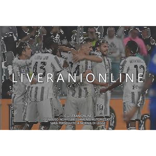 Torino 21.10.2022 Allianz Stadium ©Manuela Viganti/Agenzia Aldo Liverani Juventus vs Empoli Campionato Calcio Serie A TIM 2022/2023 11a giornata Nella foto: esultanza juventus dopo il gol di adrien rabiot / AGENZIA ALDO LIVERANI SAS