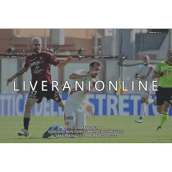 Reggina vs Perugia Serie B 2022-2023. 22 Ottobre 2022 Stadio Oreste Granillo - Reggio Calabria In foto: Zan Majer and Luca Strizzolo Reggina vs Perugia Serie B 2022-2023. Otctober 22, 2022 at Stadio Oreste Granillo in Reggio Calabria, Italy. In pic: ©Andrea ROSITO / AGENZIA ALDO LIVERANI SAS