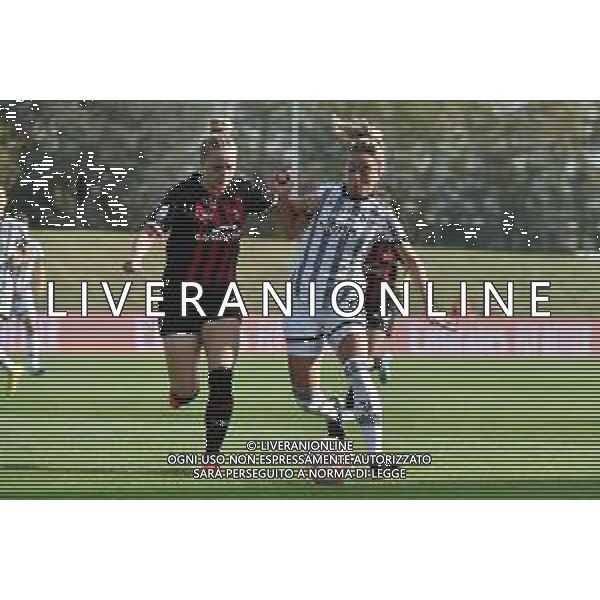 TVRG Guony Arnadottir (Milan) e Martina Rosucci (Juventus) Milan vs Juventus Zanica (BG) 22-10-2022 AlbinoLeffe Stadium Serie A femminile TIMVISION - 7a giornata foto Roberto Garavaglia/ag. Aldo Liverani sas / AGENZIA ALDO LIVERANI SAS