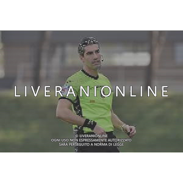 TVRG l\'arbitro Gabriele Scatena di Avezzano (AQ) Milan vs Juventus Zanica (BG) 22-10-2022 AlbinoLeffe Stadium Serie A femminile TIMVISION - 7a giornata foto Roberto Garavaglia/ag. Aldo Liverani sas / AGENZIA ALDO LIVERANI SAS