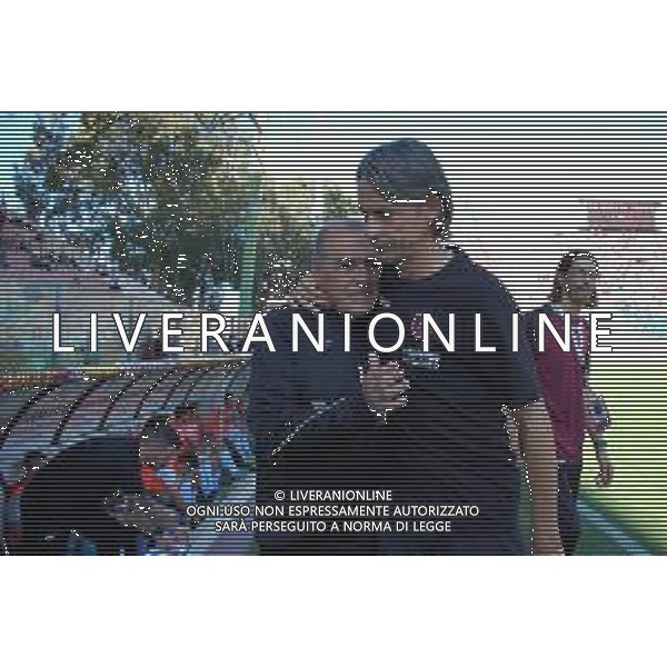 Reggina vs Perugia Serie B 2022-2023. 22 Ottobre 2022 Stadio Oreste Granillo - Reggio Calabria In foto: Fabrizio Castori e Filippo Inzaghi Reggina vs Perugia Serie B 2022-2023. Otctober 22, 2022 at Stadio Oreste Granillo in Reggio Calabria, Italy. In pic: ©Andrea ROSITO / AGENZIA ALDO LIVERANI SAS