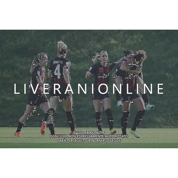 TVRG esultanza Milan dopo il gol del 3 a 1 Martina Piemonte Milan vs Juventus Zanica (BG) 22-10-2022 AlbinoLeffe Stadium Serie A femminile TIMVISION - 7a giornata foto Roberto Garavaglia/ag. Aldo Liverani sas / AGENZIA ALDO LIVERANI SAS