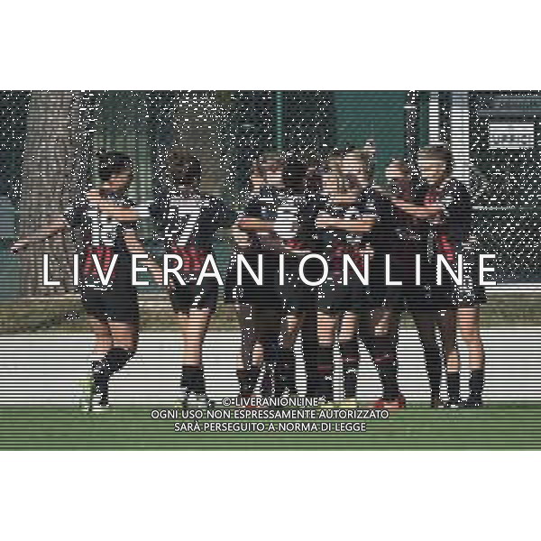 TVRG esultanza Milan dopo il gol del 4 a 1 Malgorzata Mesjasz Milan vs Juventus Zanica (BG) 22-10-2022 AlbinoLeffe Stadium Serie A femminile TIMVISION - 7a giornata foto Roberto Garavaglia/ag. Aldo Liverani sas / AGENZIA ALDO LIVERANI SAS