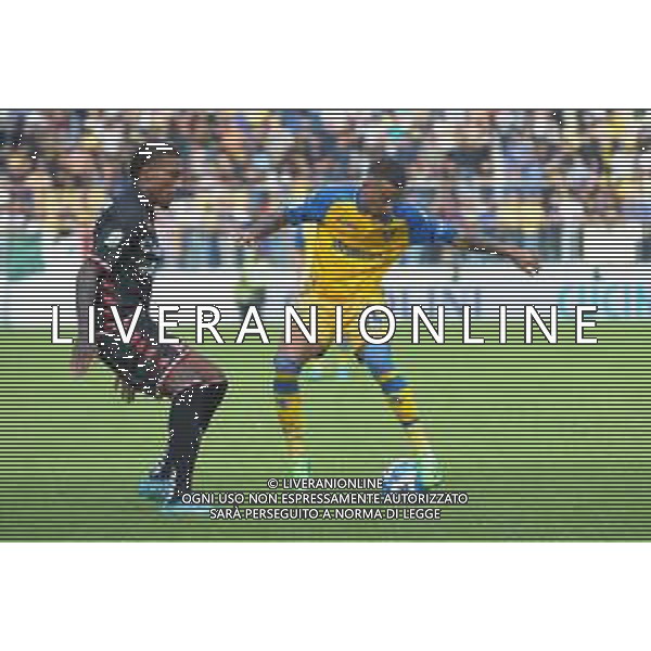 Frosinone vs Bari Campionato Serie B - 10 Giornata Stadio B.Stirpe - Frosinone 22-10-2022 nella foto Folorunsho e Insigne ©Federico Gaetano / AGENZIA ALDO LIVERANI SAS