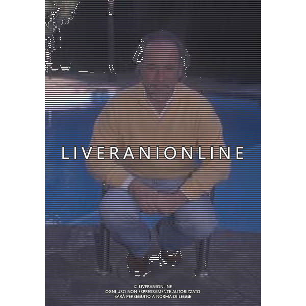RETROSPETTIVA ANTONIO RICCI AUTORE TELEVISIVO NELLA FOTO ANTONIO GREGGIO NELL\'ANNO 1988  AG ALDO LIVERANI SAS  