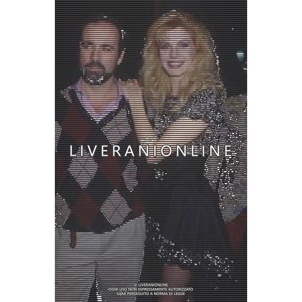 RETROSPETTIVA ANTONIO RICCI AUTORE TELEVISIVO NELLA FOTO ANTONIO RICCI CON LORELLA CUCCARINI NELL\'ANNO 1989 AG ALDO LIVERANI SAS