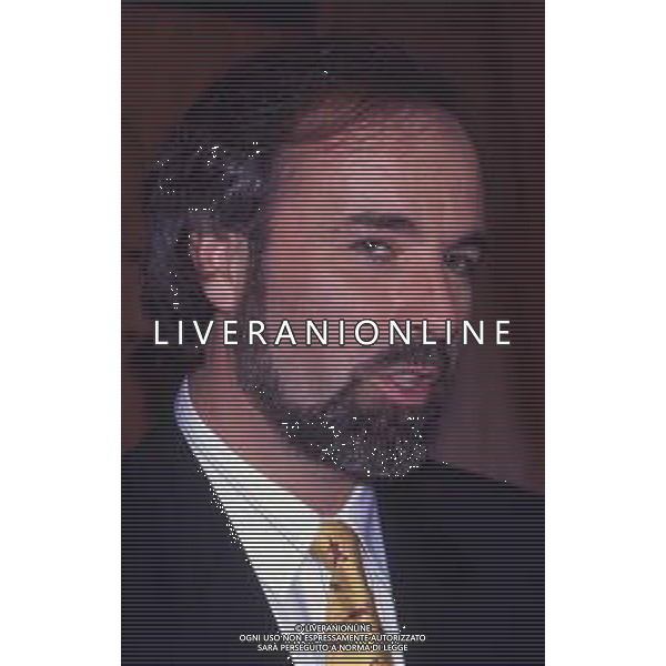 RETROSPETTIVA ANTONIO RICCI AUTORE TELEVISIVO NELLA FOTO ANTONIO RICCI NELL\'ANNO 1990 AG ALDO LIVERANI SAS
