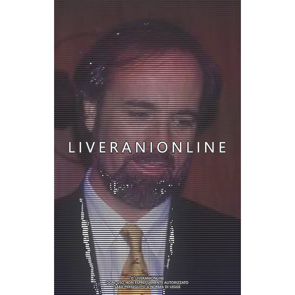RETROSPETTIVA ANTONIO RICCI AUTORE TELEVISIVO NELLA FOTO ANTONIO RICCI NELL\'ANNO 1990 AG ALDO LIVERANI SAS