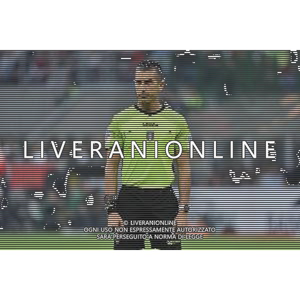 l\'arbitro Livio Marinelli di Tivoli (Roma) Milan vs Monza Milano 22-10-2022 Stadio Giuseppe Meazza - San Siro Campionato Serie A TIM - 11a giornata foto Roberto Garavaglia/ag. Aldo Liverani sas