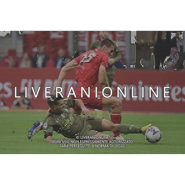 Brahim Diaz (Milan) segna il gol dell\'1 a 0 Milan vs Monza Milano 22-10-2022 Stadio Giuseppe Meazza - San Siro Campionato Serie A TIM - 11a giornata foto Roberto Garavaglia/ag. Aldo Liverani sas