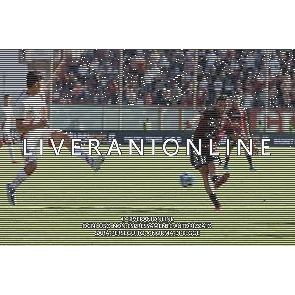 REGGINA VS PERUGIA CAMPIONATO CALCIO SERIE B REGGIO CALABRIA 22/10/2022 NELLA FOTO DI CHIARA REGGINA E IANNONI PERUGIA ©GARREFFA / AGENZIA ALDO LIVERANI SAS
